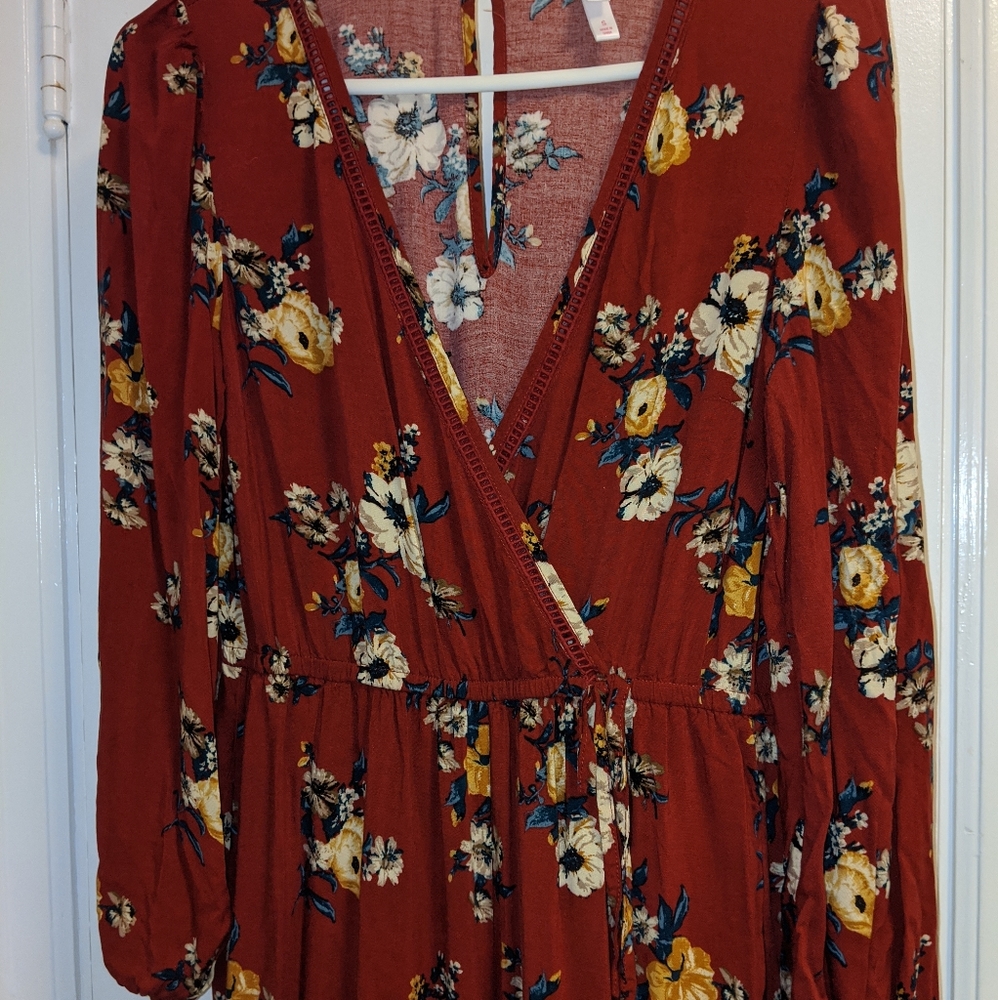 Floral jumpsuit
